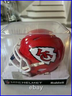 Chris Jones Autographed/Signed Mini Helmet Beckett COA Kansas City Chiefs A