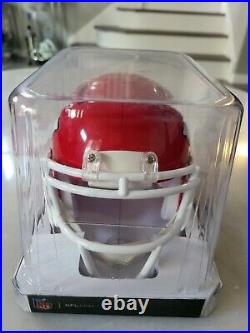 Chris Jones Autographed/Signed Mini Helmet Beckett COA Kansas City Chiefs A