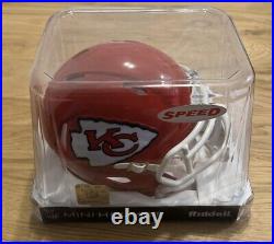 Chris Jones Signed Autographed Kansas City Chiefs Mini Helmet Super Bowl Edition