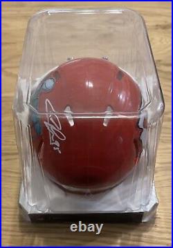 Chris Jones Signed Autographed Kansas City Chiefs Mini Helmet Super Bowl Edition