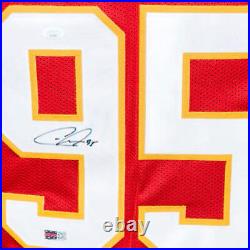 Chris Jones Signed Kansas City Red Football Jersey (JSA)