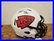 Christian Okoye Kansas City Chiefs Signed AUTHENTIC Alternate White Helmet