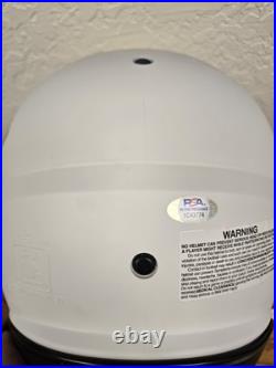 Christian Okoye Kansas City Chiefs Signed AUTHENTIC Alternate White Helmet