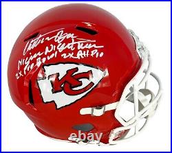 Christian Okoye autographed signed full size helmet Kansas City Chiefs PSA COA
