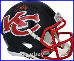 Clyde Edwards-Helaire Kansas City Chiefs Signed AMP Mini Helmet
