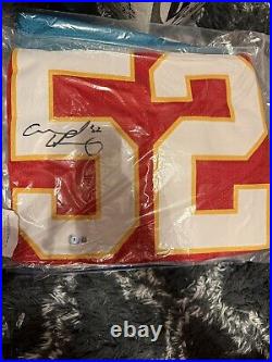 Creed Humphrey Kansas City Chiefs Autographed / Signed Custom XL Jersey