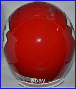 Curley Culp Signed Custom Facemask Full Size Helmet Kansas City Chiefs Hof13 Jsa