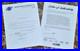 DERRICK THOMAS, Kansas City Chiefs Helmet's Doc. /Contract Signed Autographed PSA