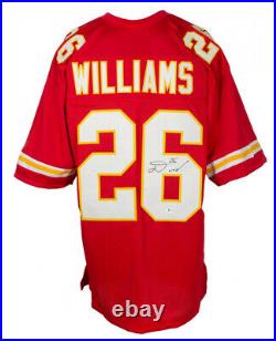 Damien Williams Signed Kansas City Chiefs Jersey (Beckett) Super Bowl LIV Champ