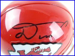 Damien Williams Signed Riddell Mini Helmet NFL Kansas City Chiefs JSA COA