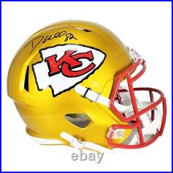 Dante Hall Signed Kansas City Chiefs Flash Speed Full-Size Replica Football Helm