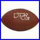 Drue Tranquill Signed Kansas City Chiefs Wilson Official NFL Replica Football B