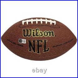 Drue Tranquill Signed Kansas City Chiefs Wilson Official NFL Replica Football B