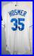 ERIC HOSMER #35 Kansas City Royals Signed Autographed Baseball Jersey Sz 48 JSA