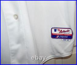 ERIC HOSMER #35 Kansas City Royals Signed Autographed Baseball Jersey Sz 48 JSA