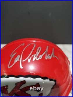 Ed Podolak Kansas City Chiefs Signed Autographed Mini Helmet Tristar Coa