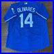 Edward Olivares Signed Kansas City Royals Jersey JSA Coa Autographed