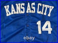 Edward Olivares Signed Kansas City Royals Jersey JSA Coa Autographed