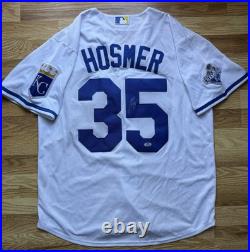 Eric Hosmer Signed Autographed Jersey Kansas City Royals PSA DNA COA 2015 Champs