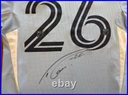 Erik Thommy Sporting Kansas City Signed Game Used GOAL and Assist Jersey 4/19/25
