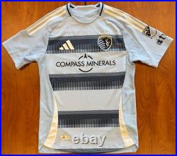 Erik Thommy Sporting Kansas City Signed Game Used GOAL and Assist Jersey 4/19/25