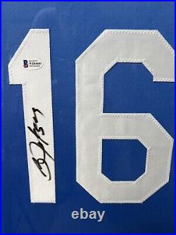 Framed Kansas City Royals Bo Jackson Autographed Signed Jersey Beckett Coa