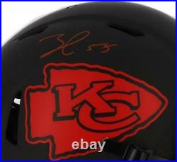 Frank Clark Kansas City Chiefs Signed Eclipse Alternate Authentic Helmet
