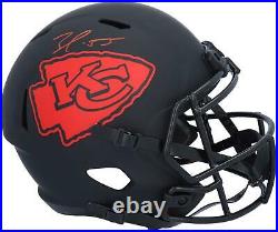 Frank Clark Kansas City Chiefs Signed Eclipse Alternate Replica Helmet