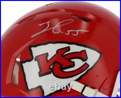 Frank Clark Kansas City Chiefs Signed Riddell Speed Authentic Helmet