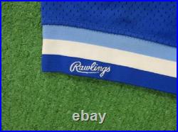 GEORGE BRETT SIGNED KANSAS CITY ROYALS RAWLINGS JERSEY with1990 JSA Game Issue