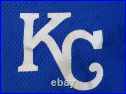 GEORGE BRETT SIGNED KANSAS CITY ROYALS RAWLINGS JERSEY with1990 JSA Game Issue