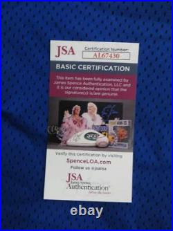 GEORGE BRETT SIGNED KANSAS CITY ROYALS RAWLINGS JERSEY with1990 JSA Game Issue