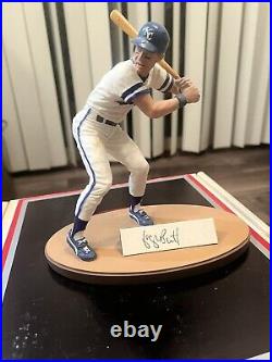 Gartlan George Brett 1990 Signed Auto Figurine Kansas City Royals #684/2250 COA