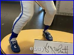 Geoge Brett Kansas City Royals Gartlan Signed Autographed Figurine Statue