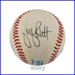 George Brett Kansas City Royals Autographed Signed Bobby Brown OAL Baseball JSA