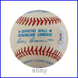 George Brett Kansas City Royals Autographed Signed Bobby Brown OAL Baseball JSA