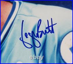 George Brett Kansas City Royals Signed/Autographed 16x20 Photo Framed JSA 162964