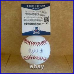 George Brett Kansas City Royals Signed Autographed M. L. Baseball Bas Bc94365