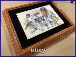George Brett Kansas City Royals Signed Royalty In Motion John Boyd Martin