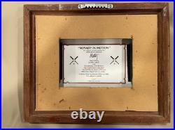 George Brett Kansas City Royals Signed Royalty In Motion John Boyd Martin