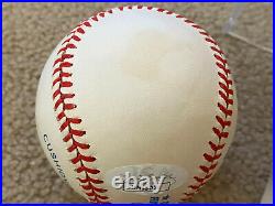 George Brett Signed Autographed Al Baseball Kansas City Royals Hof 99 Jsa Coa