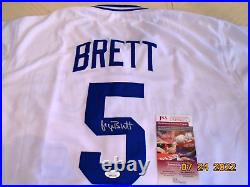 George Brett Signed Kansas City Royals Jersey -JSA Authenticated