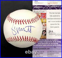 George Brett autograph Kansas City Royals HOF signed OML MLB Baseball JSA COA