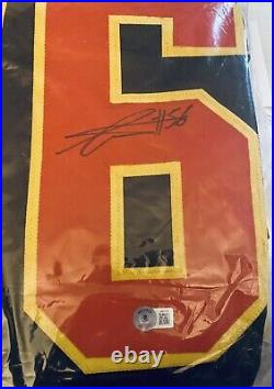 George Karlaftis Autographed Signed Kansas City Chiefs Custom Black Jersey BAS