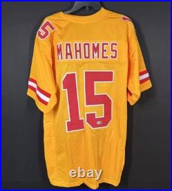 Hand Signed Autographed Patrick Mahomes Kansas City Chiefs Jersey HOLOGRAM COA