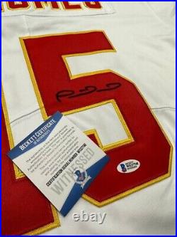 Hand Signed JERSEY P. Mahomes Autographed Size L BAS Authentication