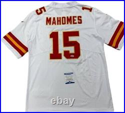 Hand Signed JERSEY P. Mahomes Autographed Size L BAS Authentication