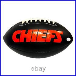 Harrison Butker Signed Kansas City Chiefs Official NFL Team Logo Black Football