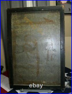 Holy Grailnourse Brand Oil Metal Signvikingoriginal Wood Framekansas City