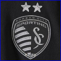 Ike Opara Sporting Kansas City Signed Match-Used Black #3 Jersey 2018 Season